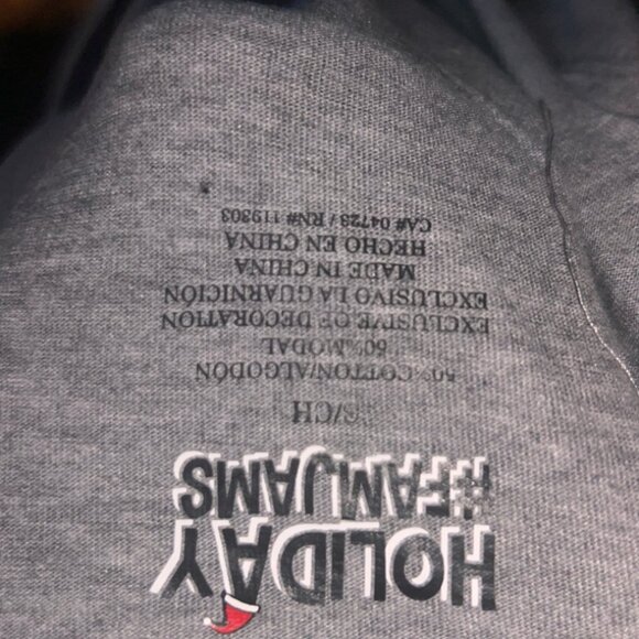 Holiday Fam Jams Unisex Adult Small‎ So Beary Merry Pajama Christmas Top - Picture 6 of 6